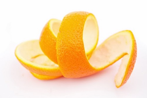 cáscara naranja